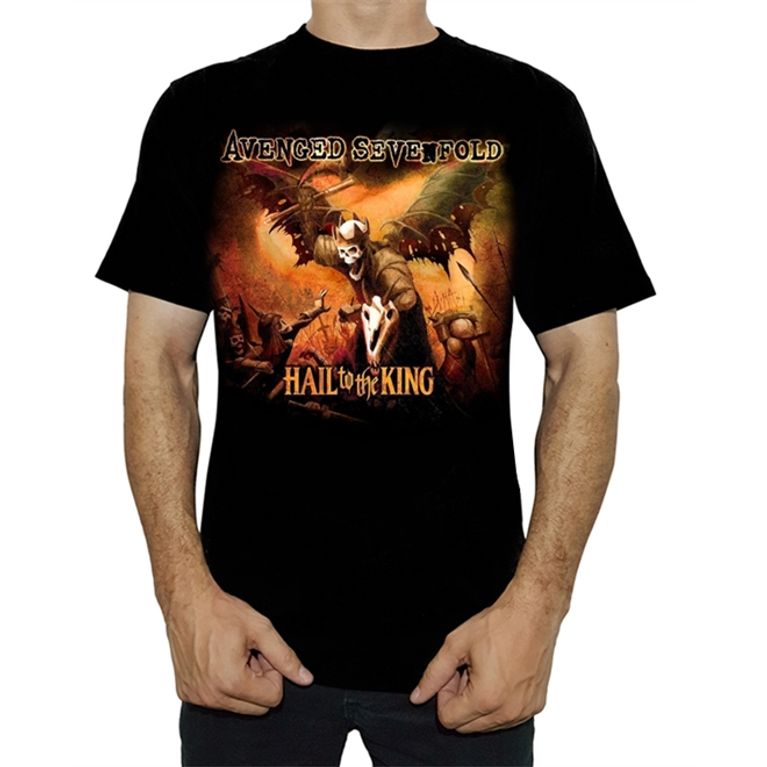 Camisetas Avenged Sevenfold Galeria Do Rock Camiseta Avenged Sevenfold Hail To The King Galleryrock