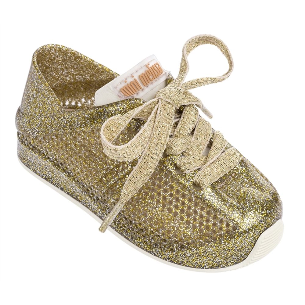 Mini Melissa Love System Vidro Glitter Ouro L117c Galleryrock Mini Melissa Love System Vidro Glitter Ouro L117c Galleryrock