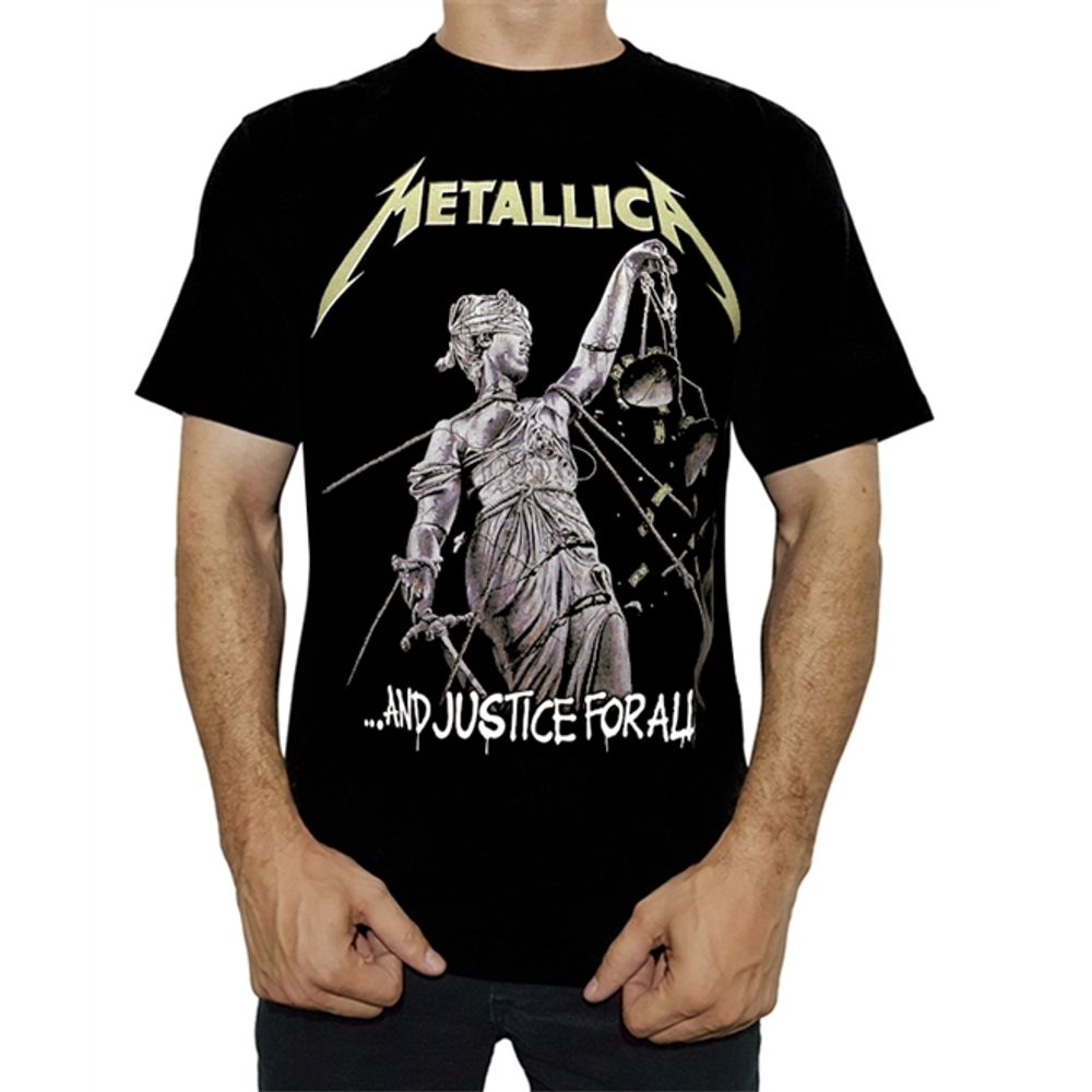 Camisa Metallica And Justice For All Camiseta Metallica Justice For All TS992 - galleryrock