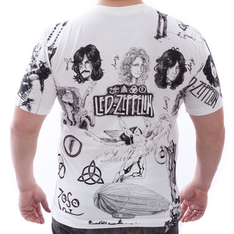 camiseta led zeppelin vans