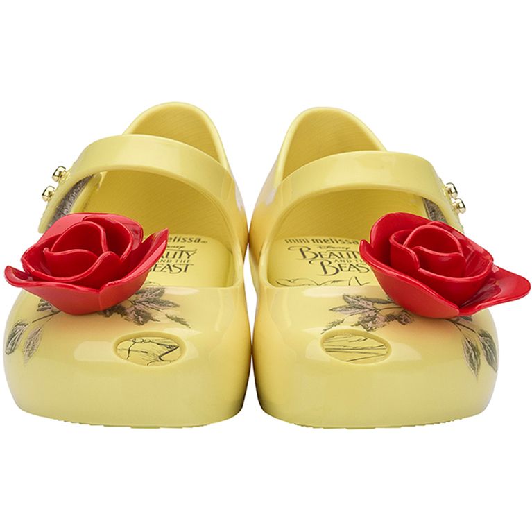 mini melissa beauty and the beast rose