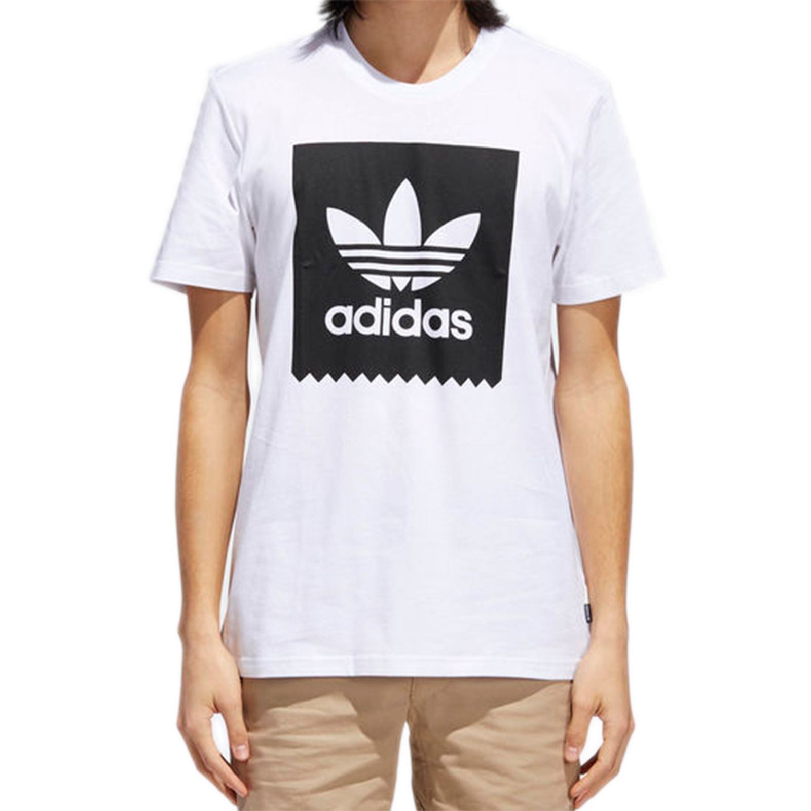 camiseta da adidas branca