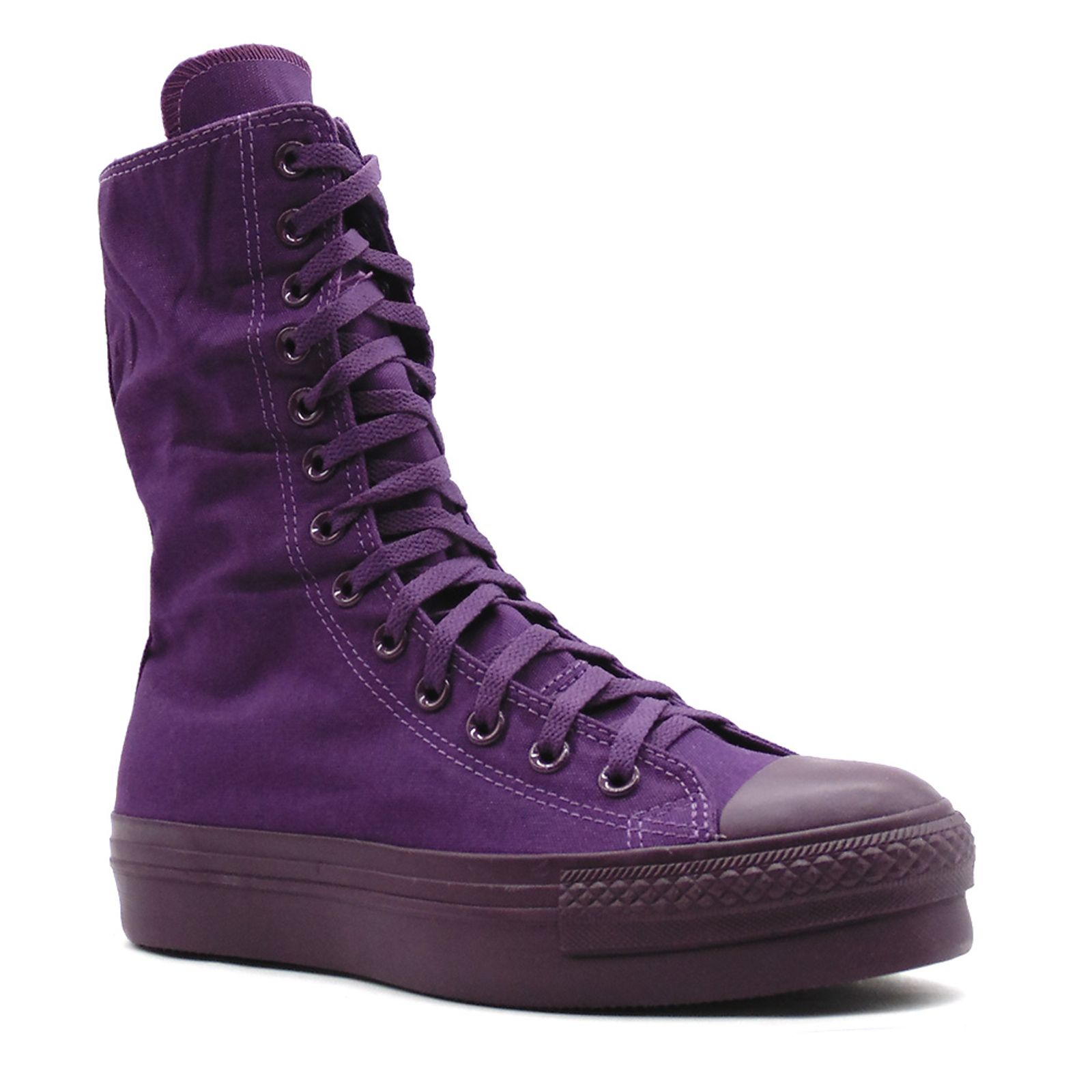 all star plataforma roxo
