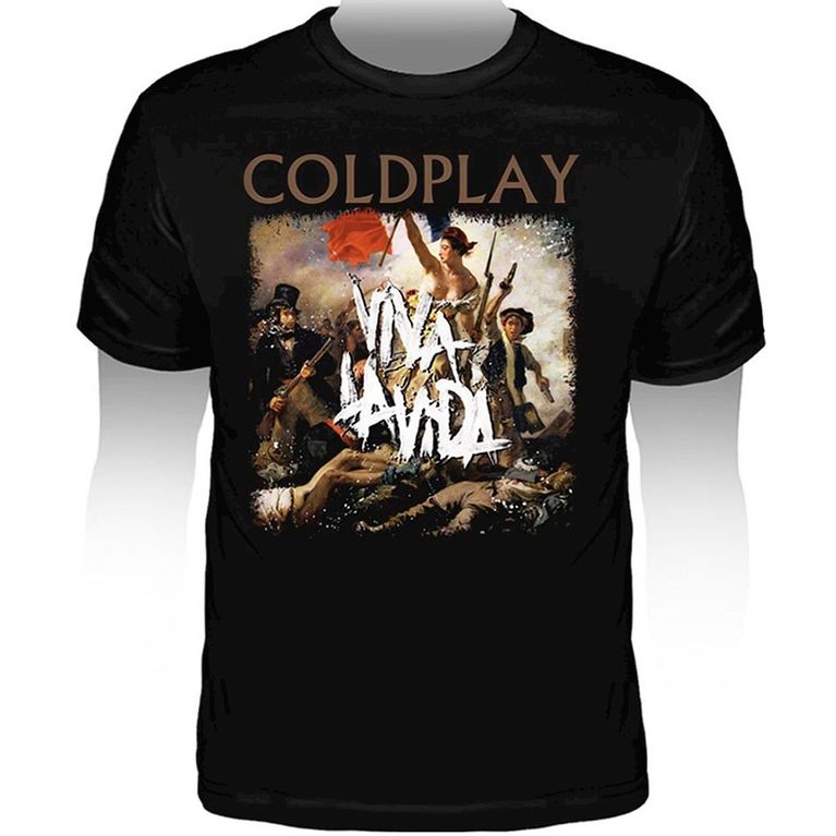 Incentivo Previamente entonces Camiseta Stamp Coldplay Viva La Vida TS1156 - galleryrock
