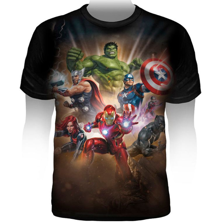 camisetas de marvel