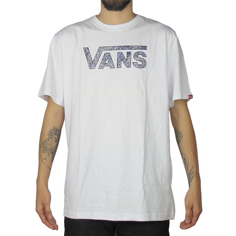 camiseta vans floral