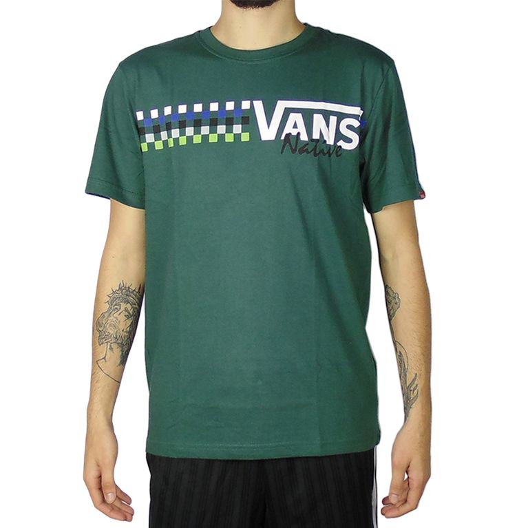 camiseta vans verde