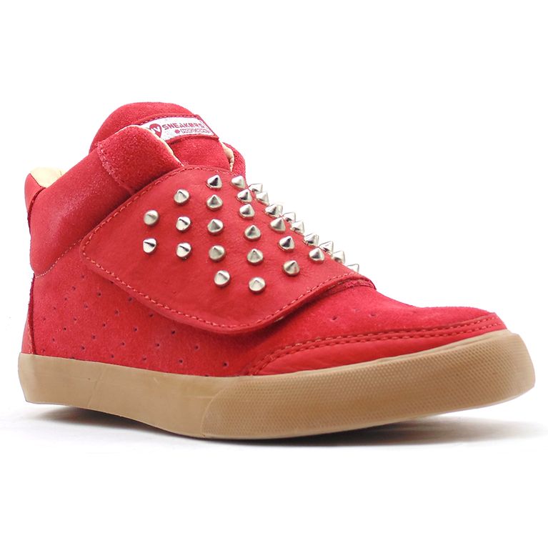 tenis mary jane vermelho