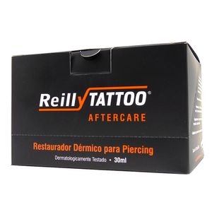 Aftercare-Spray-Cicatrizante-Para-Piercing-Reilly-Tattoo-30ml---Caixa-com-12-Unidades
