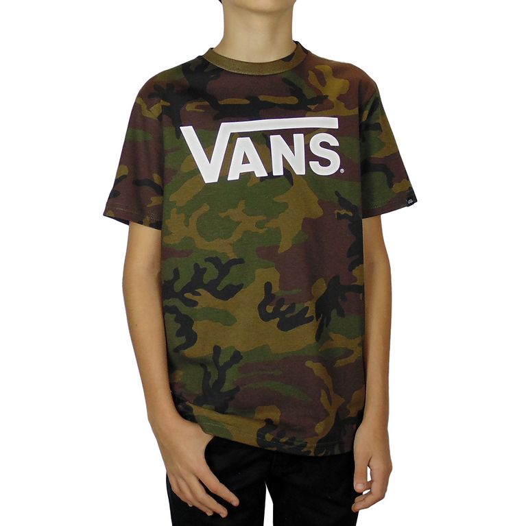 camiseta infantil vans