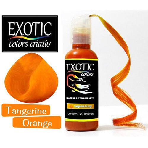 Exotic-Colors-Mascara-Tonalizante-para-Cabelo-Tangerine-Orange