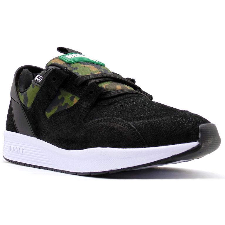 tenis hocks camuflado