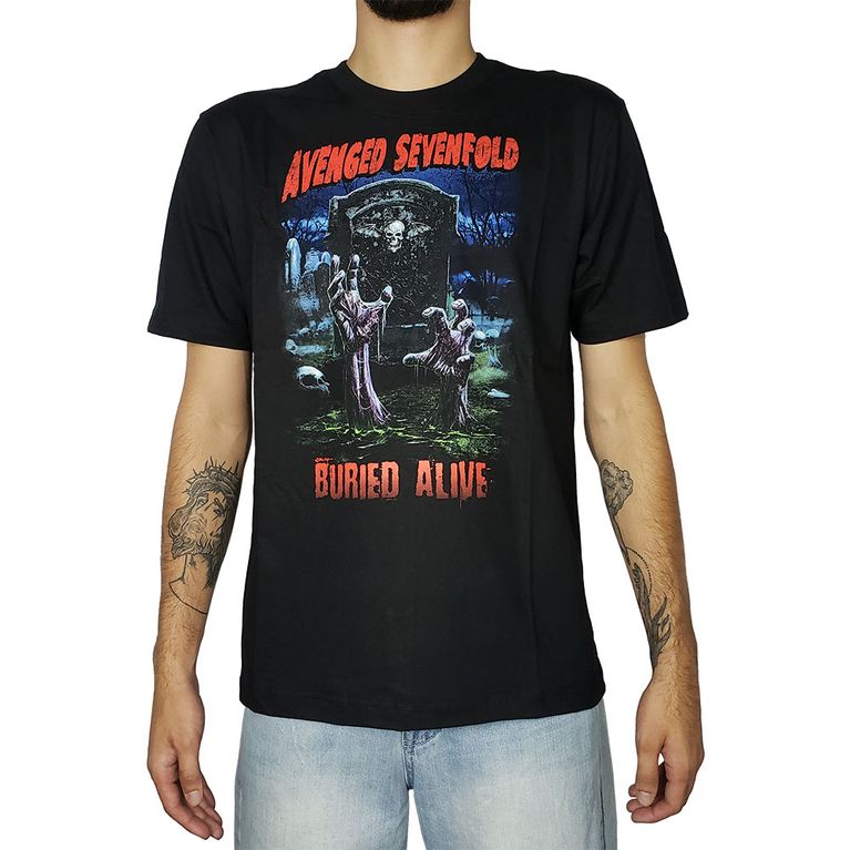camiseta avenged sevenfold buried