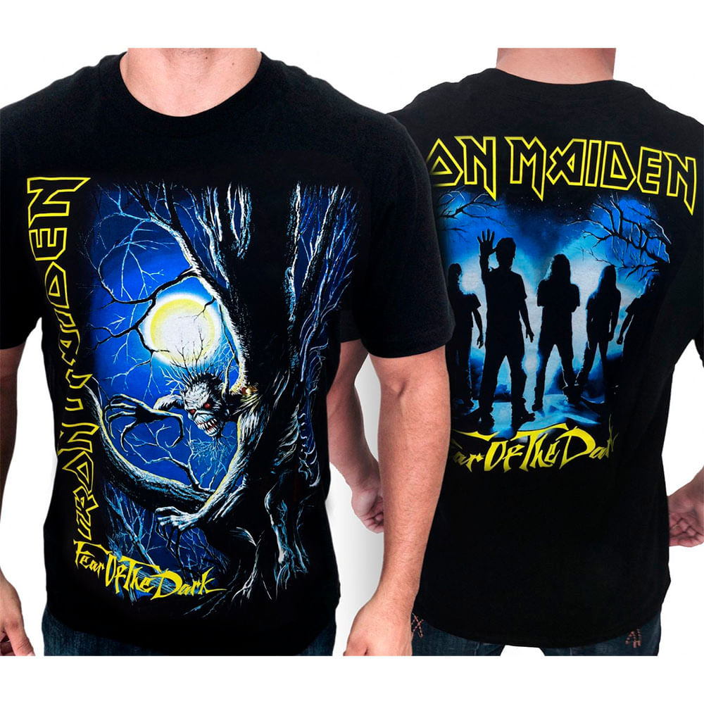 Camiseta Iron Maiden Fear Of The Dark