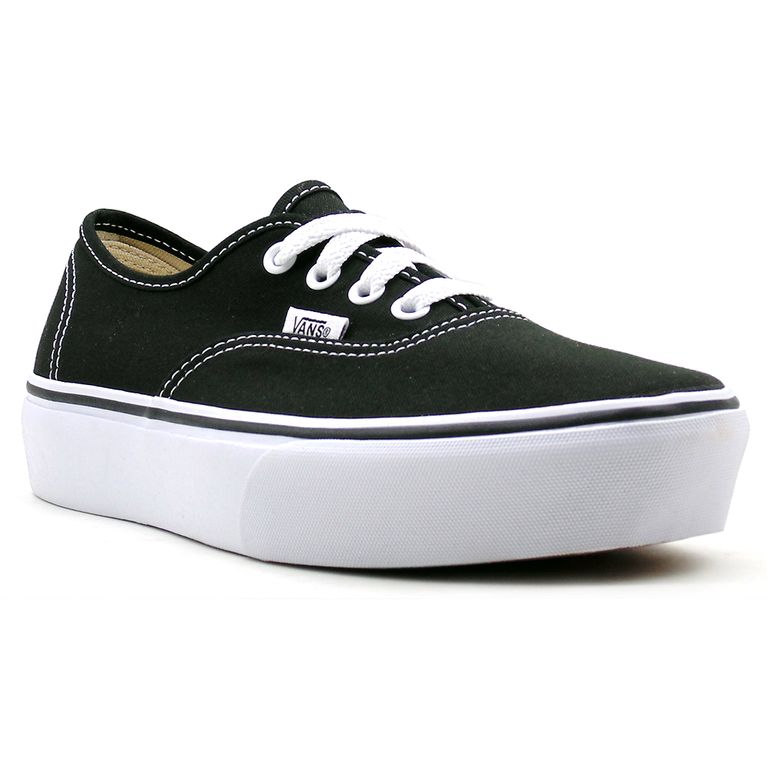 vans authentic preto platform