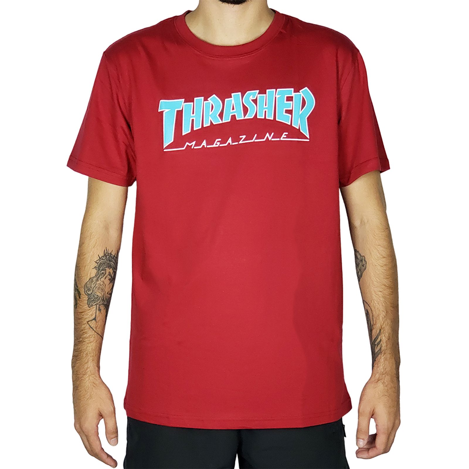 blusa thrasher vermelha