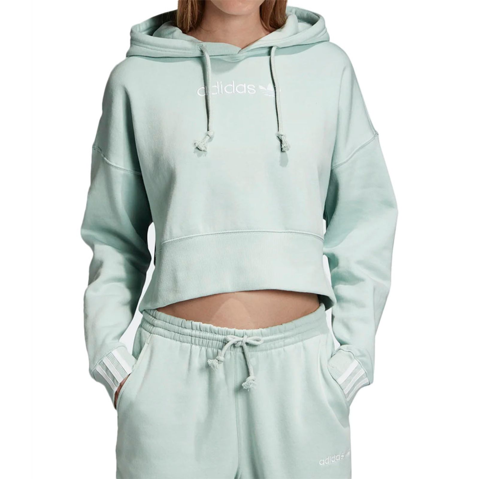 adidas moletom com capuz mint