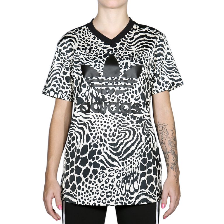 camiseta adidas animal print