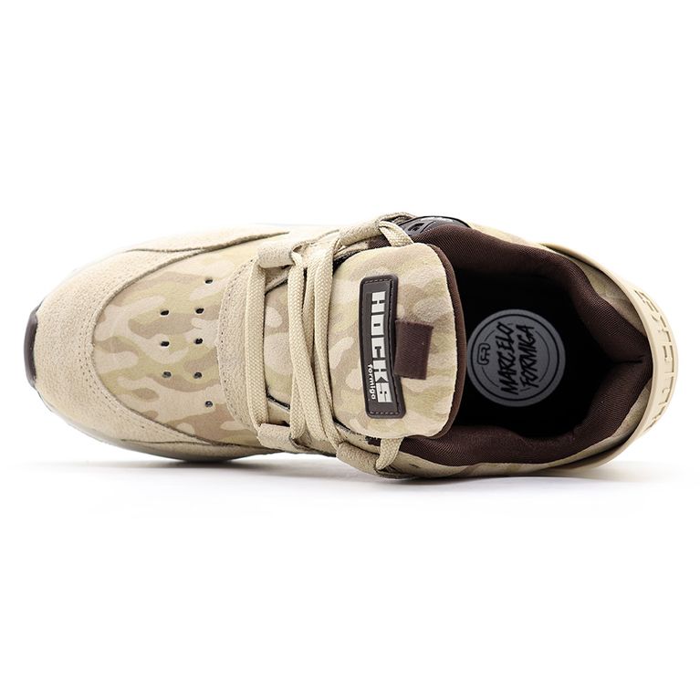 tenis hocks solo camuflado