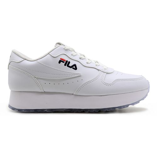 tenis fila plataforma branco