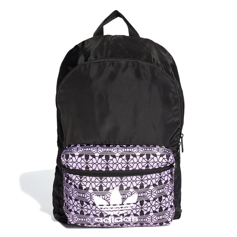 Mochila Adidas Estampada Preta Roxa Galleryrock