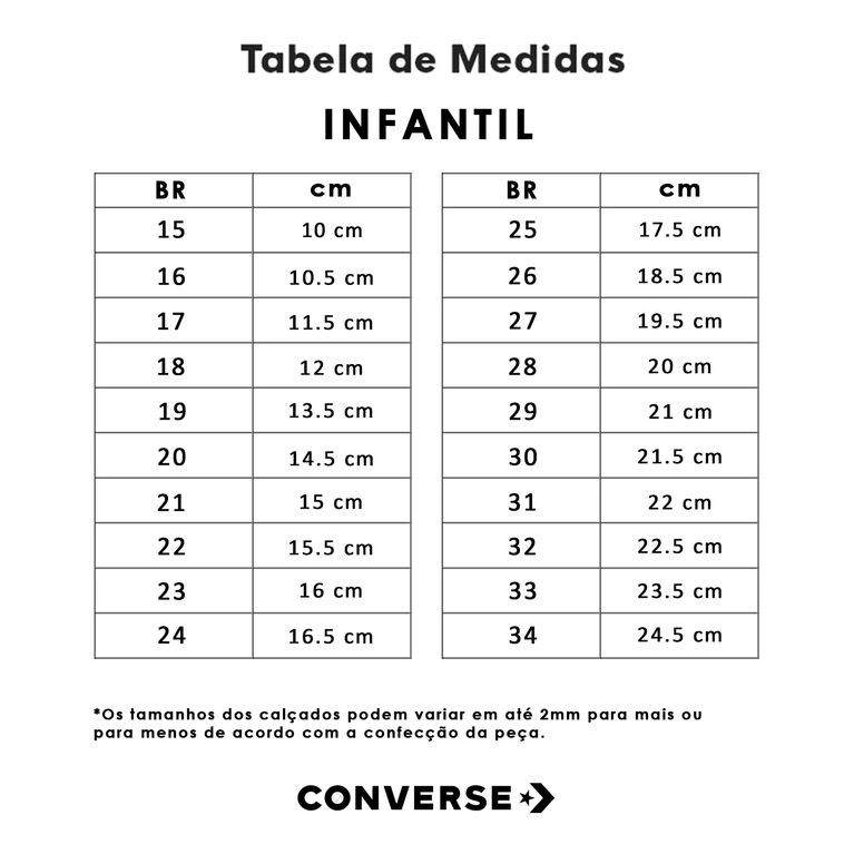 medidas tenis adidas infantil