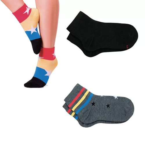 kit-3-pares-de-meia-lupo-socks-star-vermelho-amarelo-azul-04570-989-0935-1