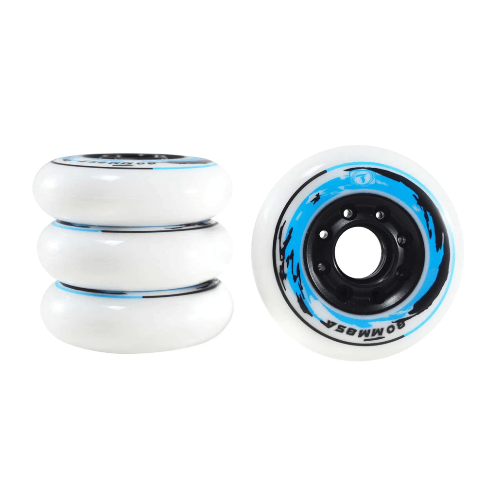 Jogo De Rodas Freestyle Traxart- Branco /Azul 5088-dx064 - galleryrock