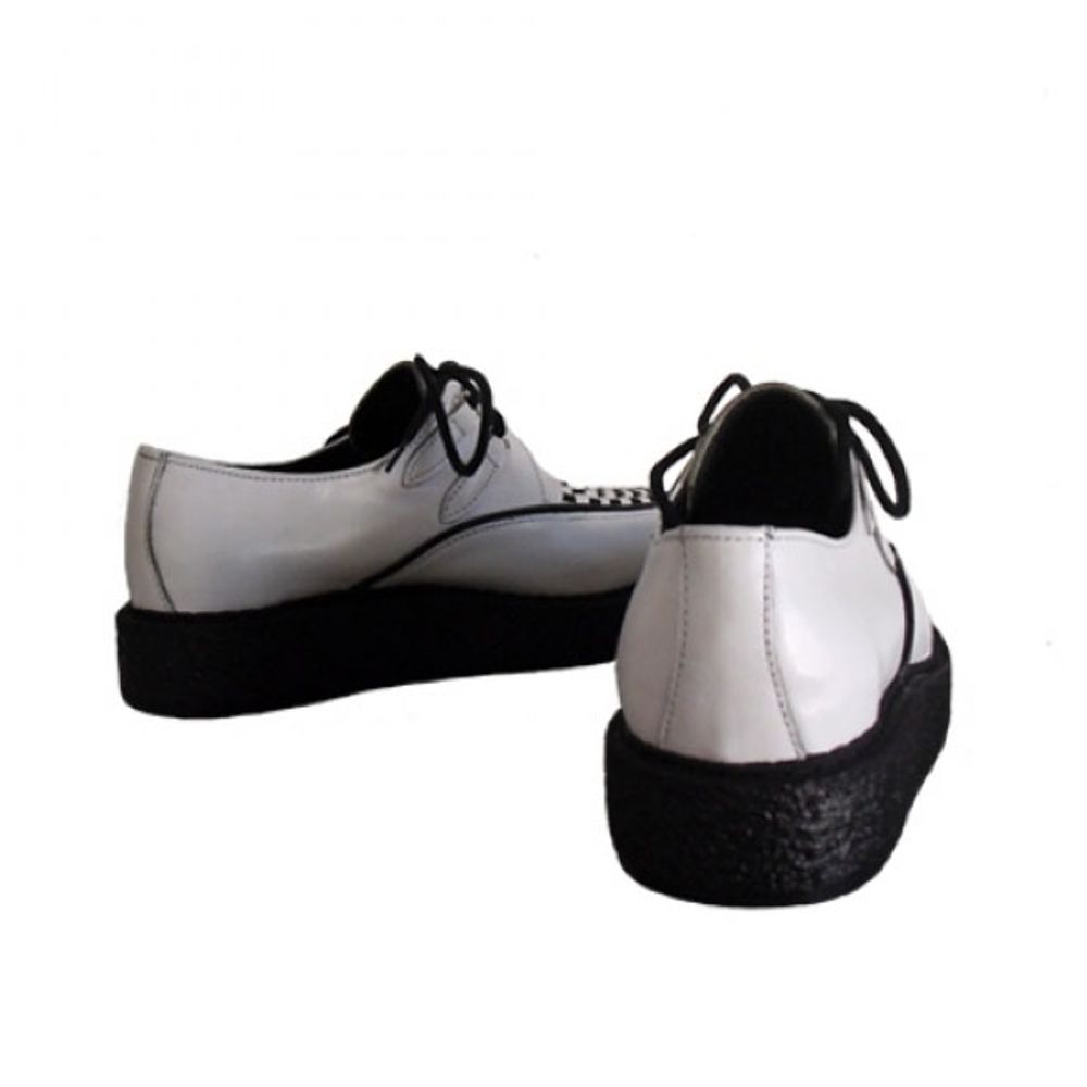 Creeper Vilela Boots Trançado Branco galleryrock